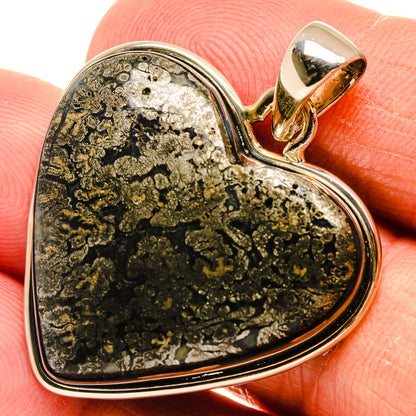 Pyrite Agate Pendants handcrafted by Ana Silver Co - PD24622
