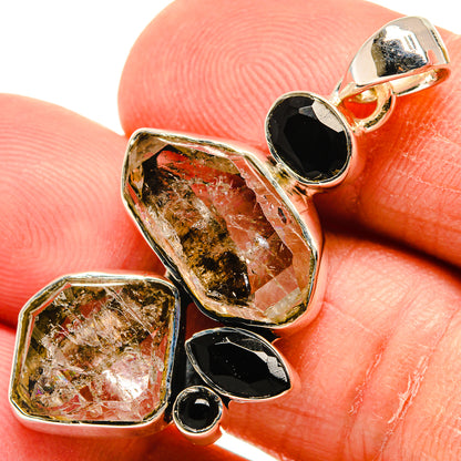 Herkimer Diamond Pendants handcrafted by Ana Silver Co - PD24629