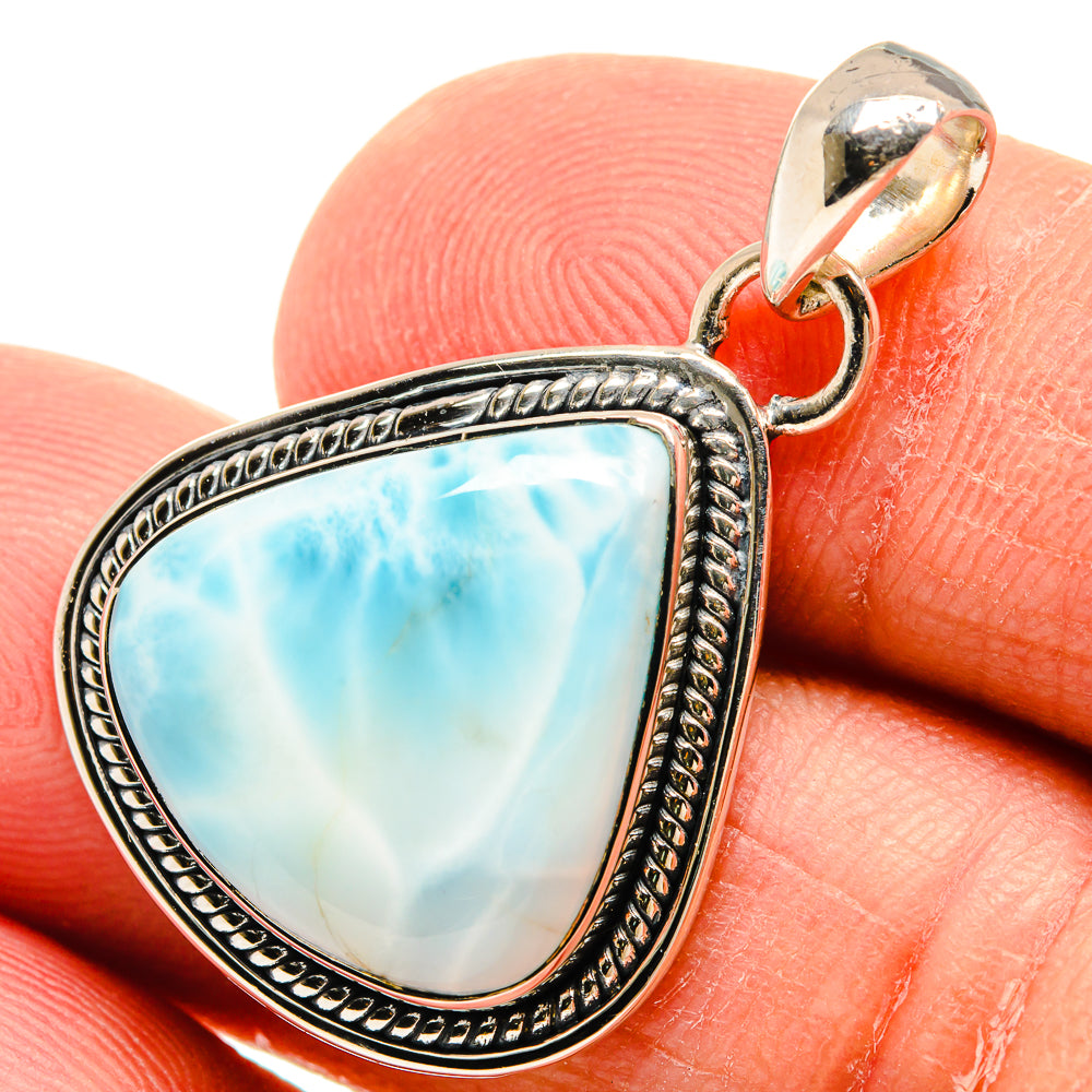 Larimar Pendants handcrafted by Ana Silver Co - PD24631
