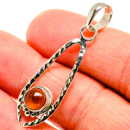 Carnelian Pendants handcrafted by Ana Silver Co - PD24635