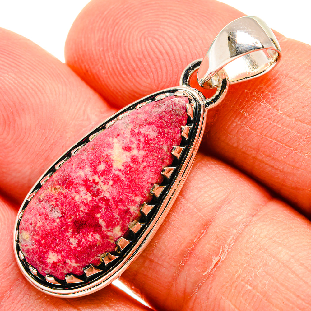 Thulite Pendants handcrafted by Ana Silver Co - PD24637