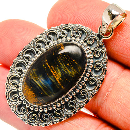 Pietersite Pendants handcrafted by Ana Silver Co - PD24644