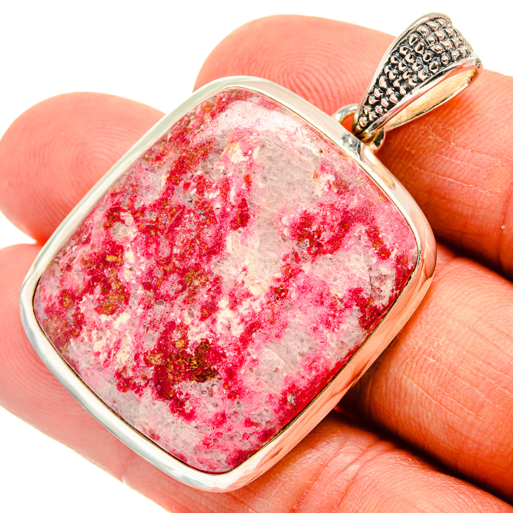 Thulite Pendants handcrafted by Ana Silver Co - PD24645