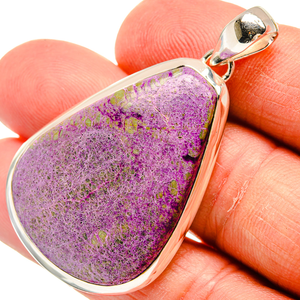 Stichtite Pendants handcrafted by Ana Silver Co - PD24652