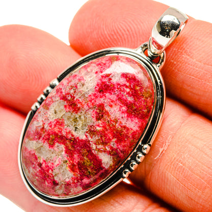 Thulite Pendants handcrafted by Ana Silver Co - PD24653
