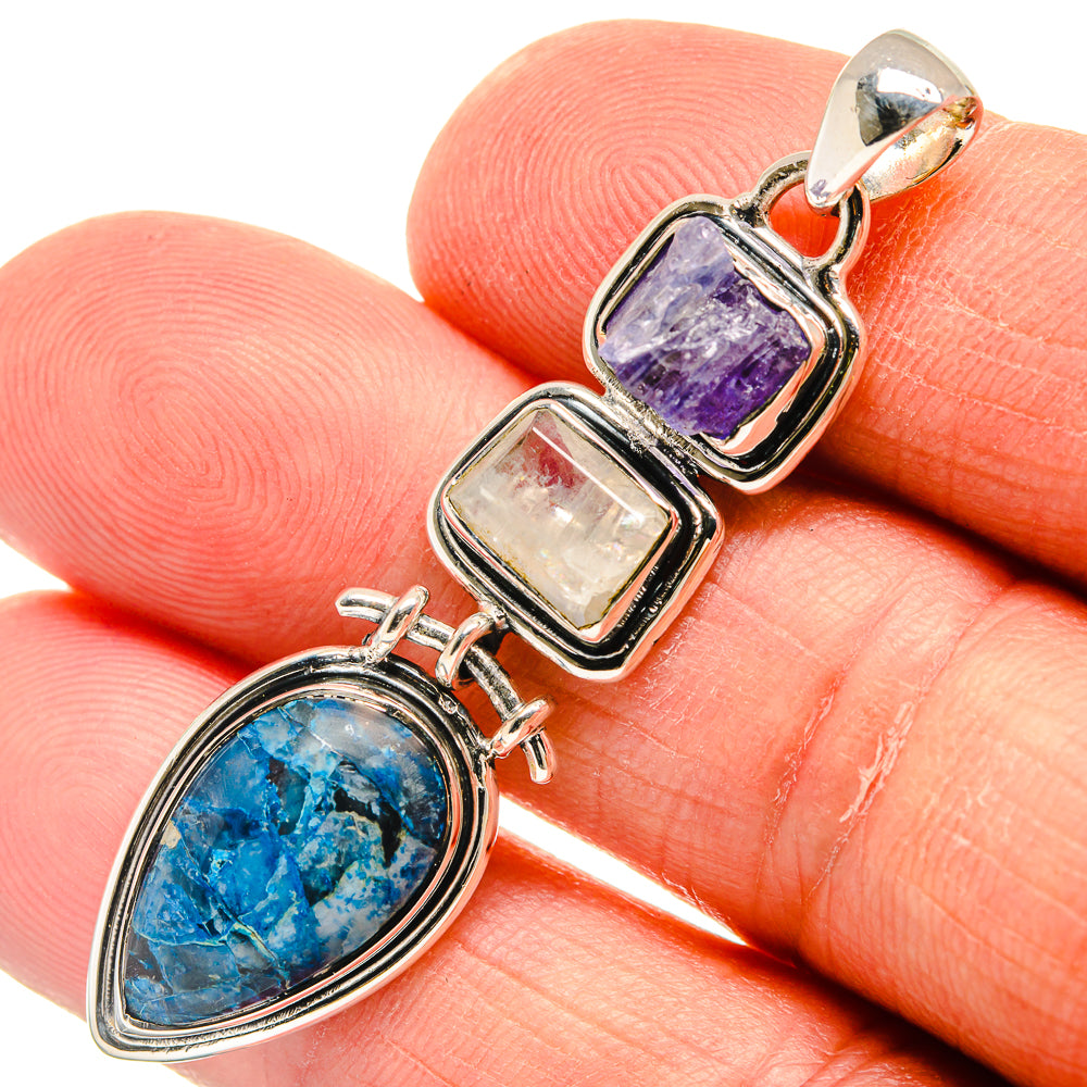Apatite Pendants handcrafted by Ana Silver Co - PD24656