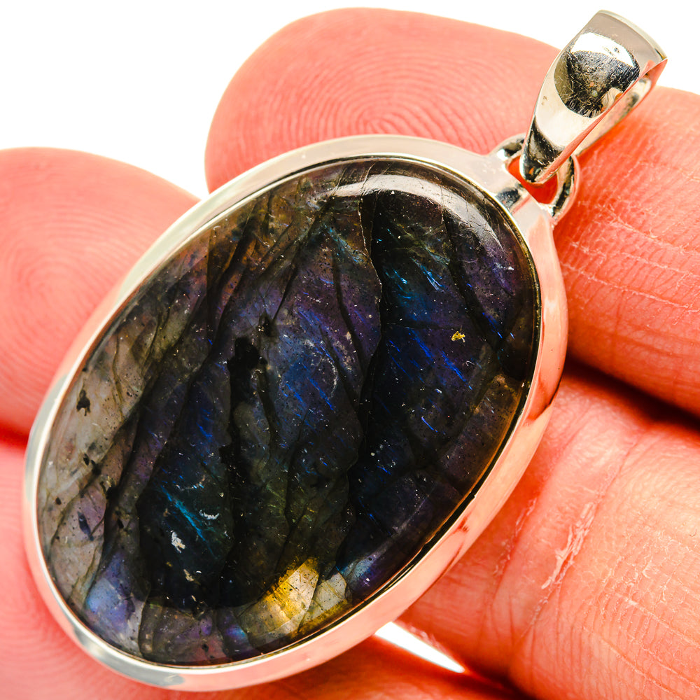 Labradorite Pendants handcrafted by Ana Silver Co - PD24664