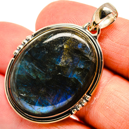 Labradorite Pendants handcrafted by Ana Silver Co - PD24665