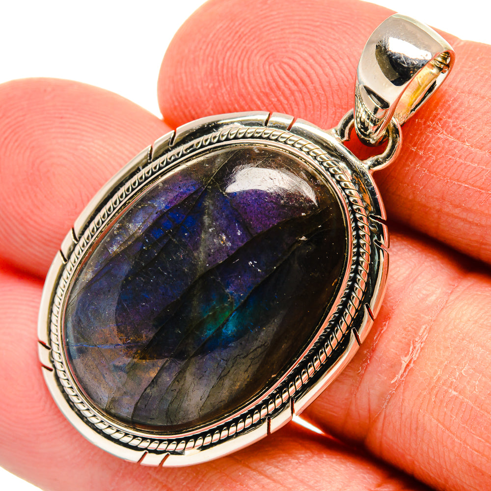 Labradorite Pendants handcrafted by Ana Silver Co - PD24668