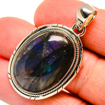 Labradorite Pendants handcrafted by Ana Silver Co - PD24668