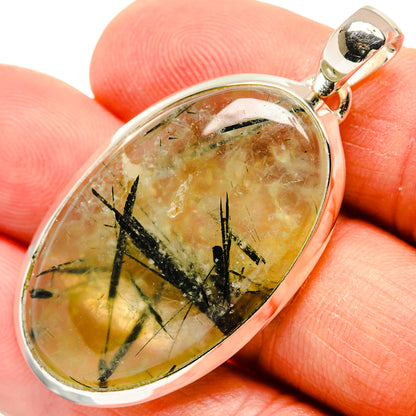 Prehnite Pendants handcrafted by Ana Silver Co - PD24673