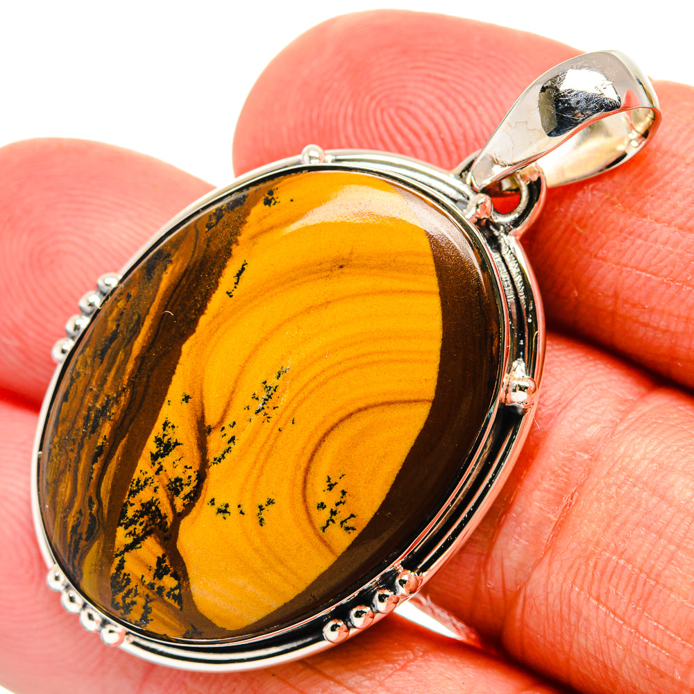 Picture Jasper Pendants handcrafted by Ana Silver Co - PD24682