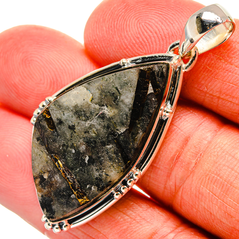 Astrophyllite Pendants handcrafted by Ana Silver Co - PD24689