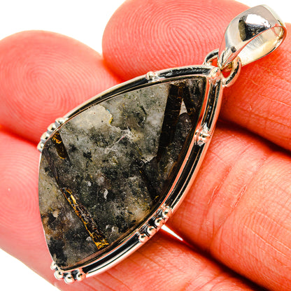 Astrophyllite Pendants handcrafted by Ana Silver Co - PD24689