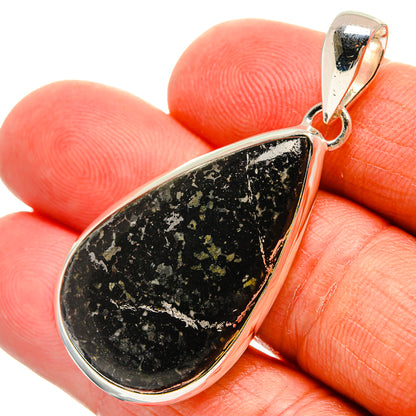Pyrite Agate Pendants handcrafted by Ana Silver Co - PD24695