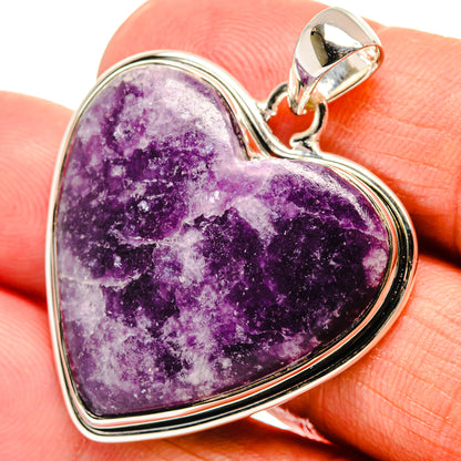 Lepidolite Pendants handcrafted by Ana Silver Co - PD24703