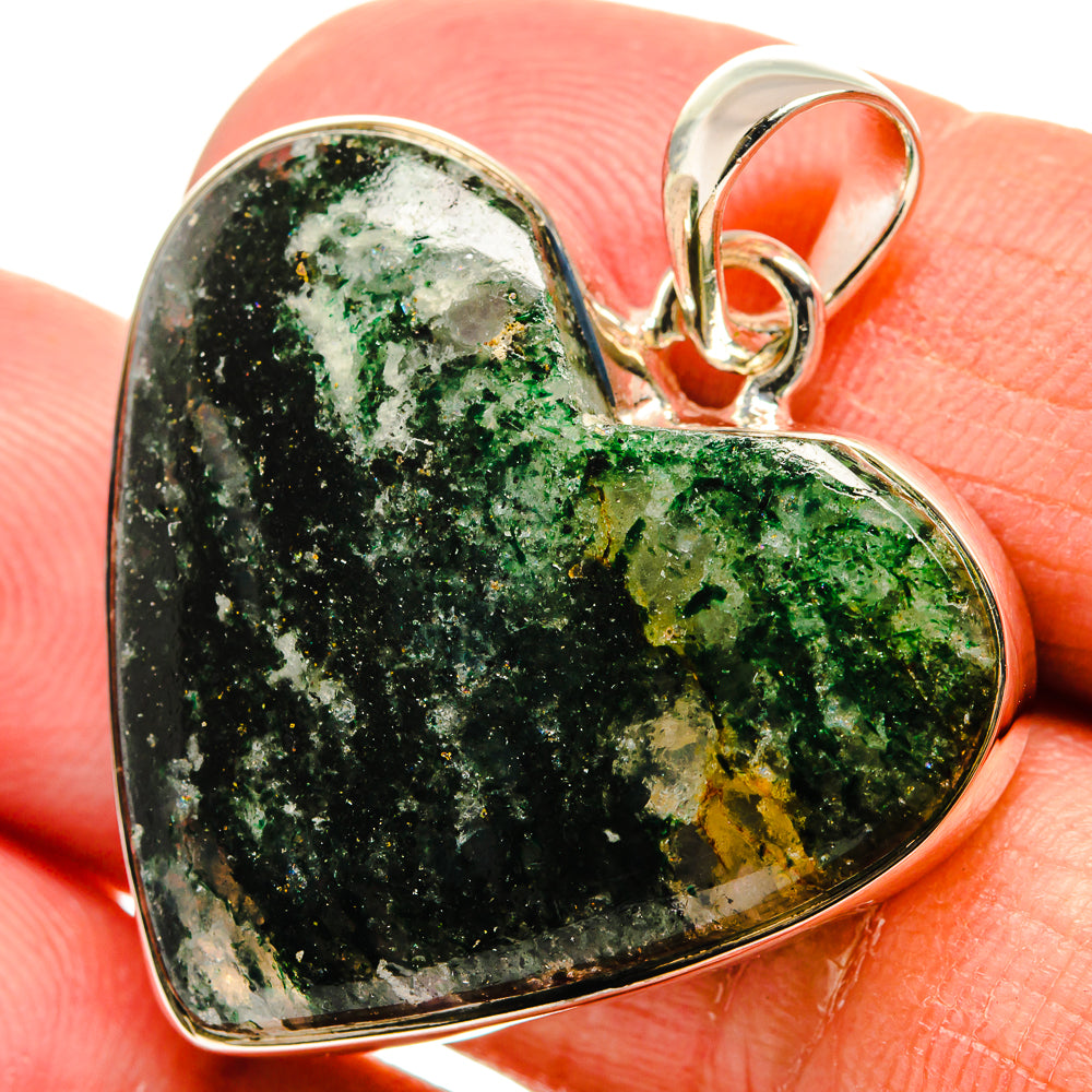 Green Aventurine Pendants handcrafted by Ana Silver Co - PD24704