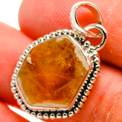 Citrine Pendants handcrafted by Ana Silver Co - PD24730