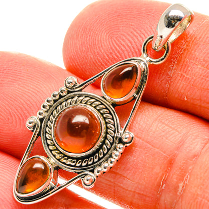 Carnelian Pendants handcrafted by Ana Silver Co - PD24734