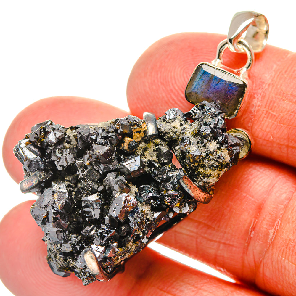 Bismuth Crystal Pendants handcrafted by Ana Silver Co - PD24749