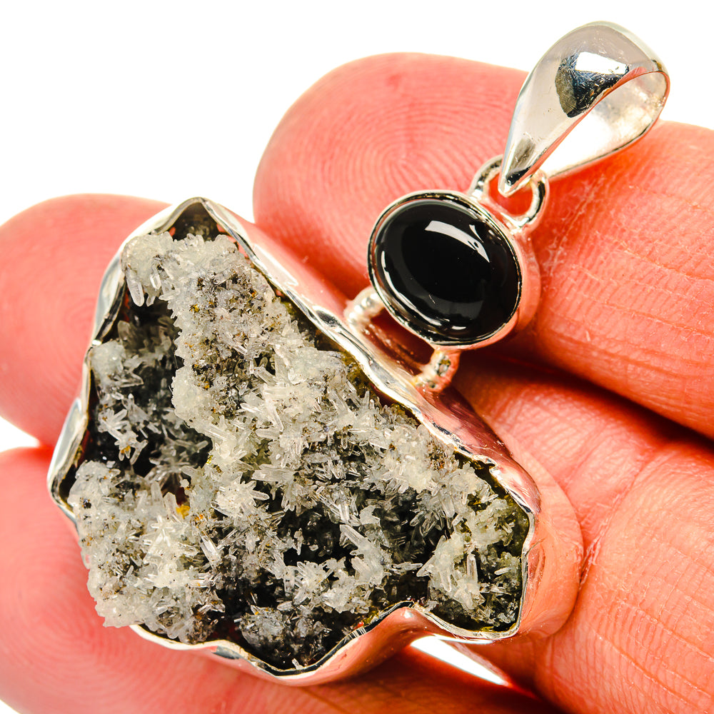 Quartz Cluster Pendants handcrafted by Ana Silver Co - PD24750