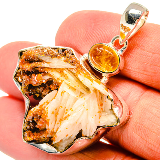 Vanadinite Pendants handcrafted by Ana Silver Co - PD24751