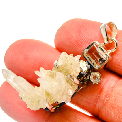 Sunshine Druzy Pendants handcrafted by Ana Silver Co - PD24752