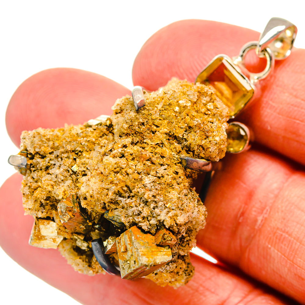 Bismuth Crystal Pendants handcrafted by Ana Silver Co - PD24754