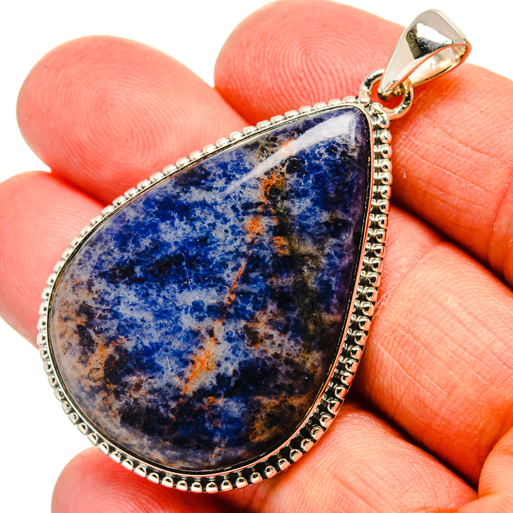 Sodalite Pendants handcrafted by Ana Silver Co - PD24766
