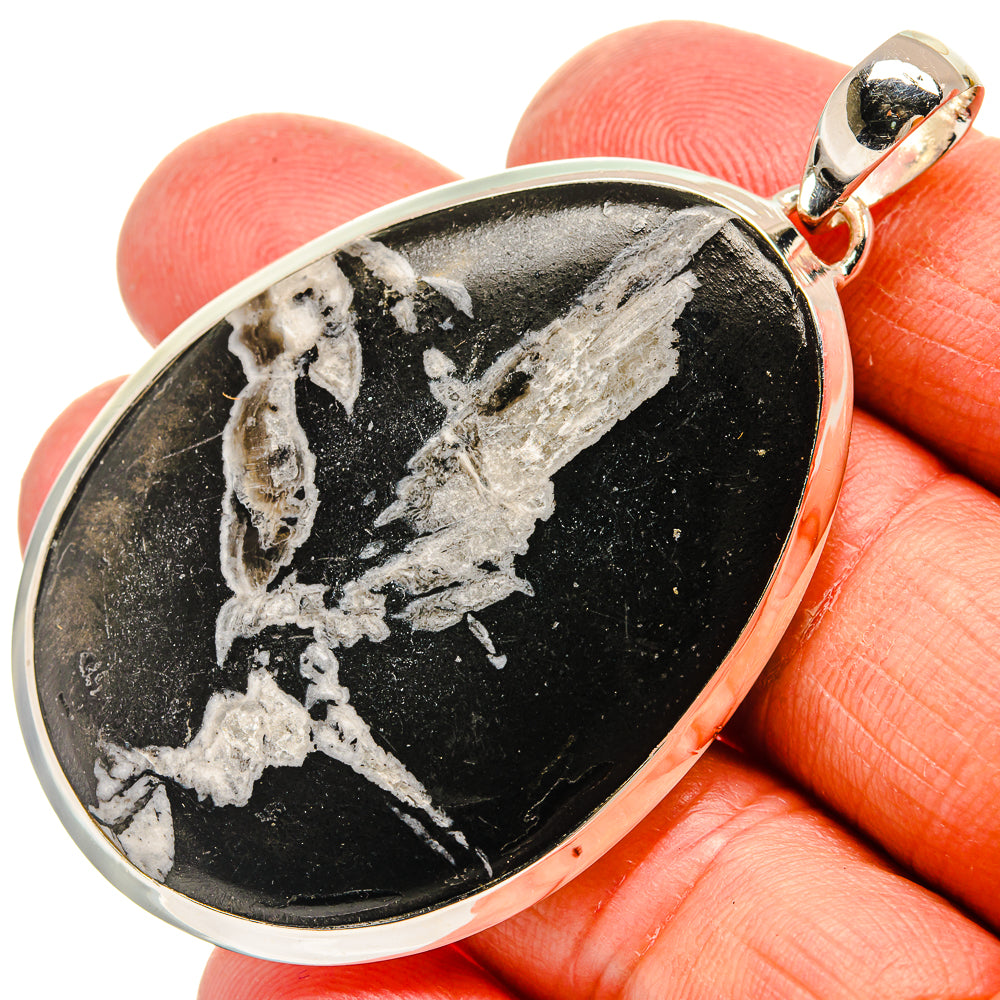 Chrysanthemum Stone Pendants handcrafted by Ana Silver Co - PD24771