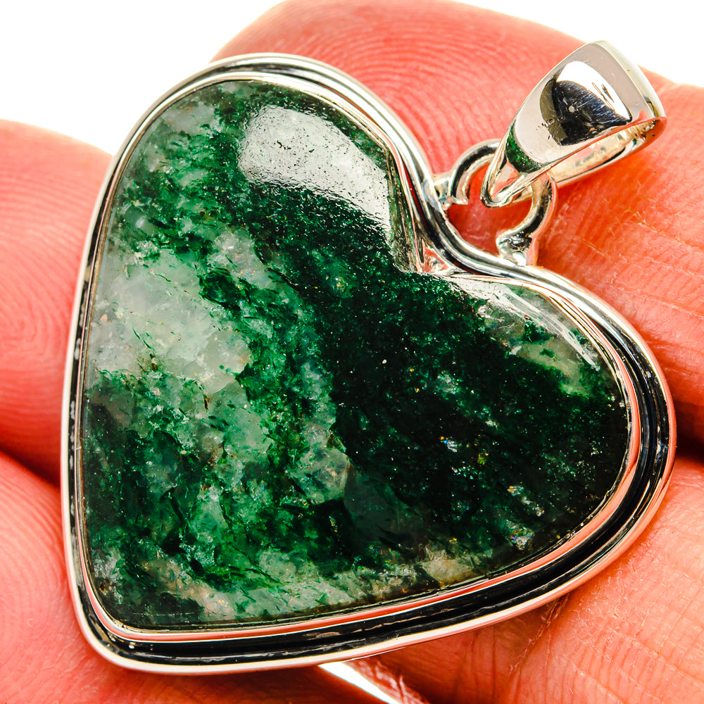 Green Aventurine Pendants handcrafted by Ana Silver Co - PD24780