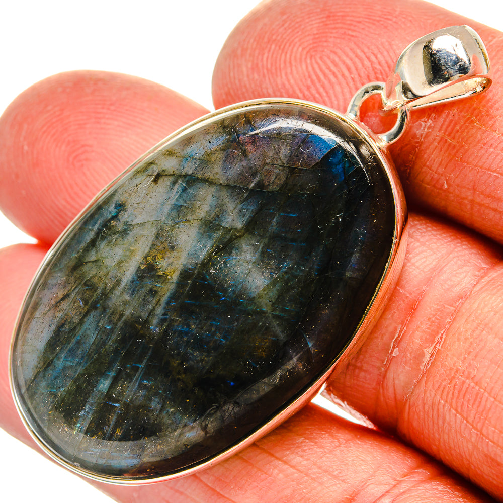 Labradorite Pendants handcrafted by Ana Silver Co - PD24789