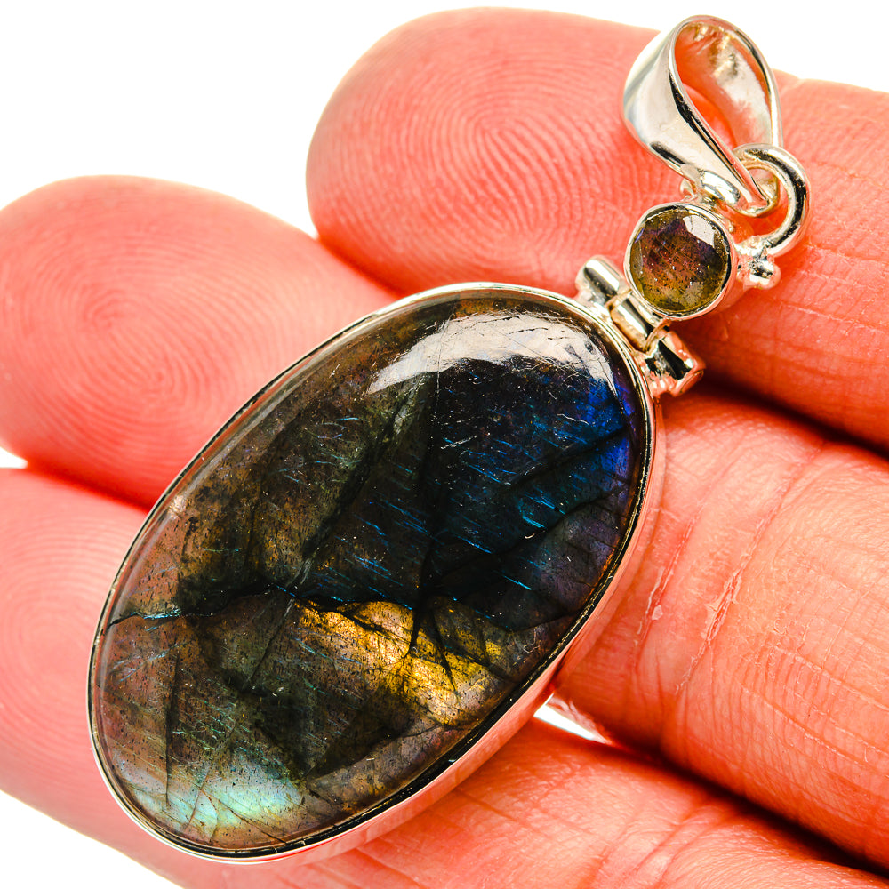 Labradorite Pendants handcrafted by Ana Silver Co - PD24791