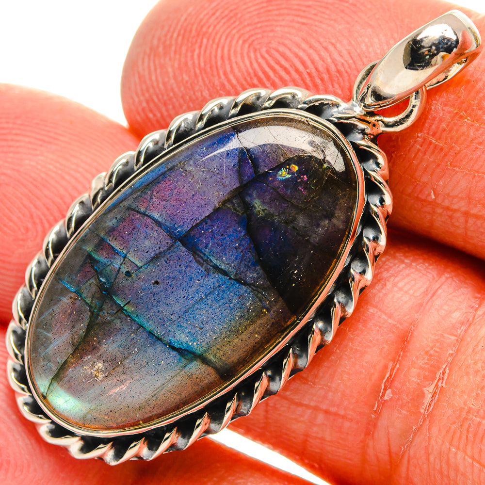 Labradorite Pendants handcrafted by Ana Silver Co - PD24794
