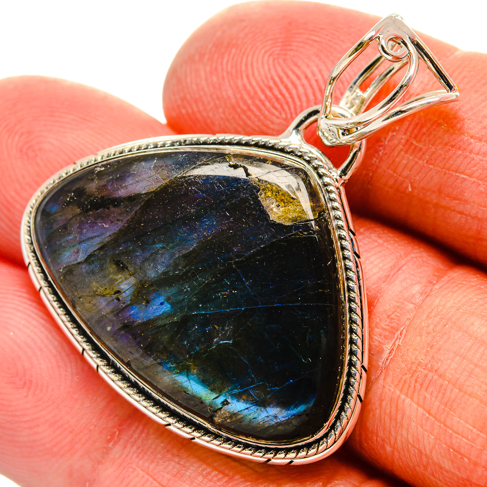 Labradorite Pendants handcrafted by Ana Silver Co - PD24796