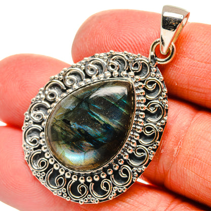 Labradorite Pendants handcrafted by Ana Silver Co - PD24798