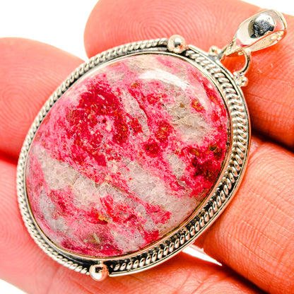 Thulite Pendants handcrafted by Ana Silver Co - PD24815