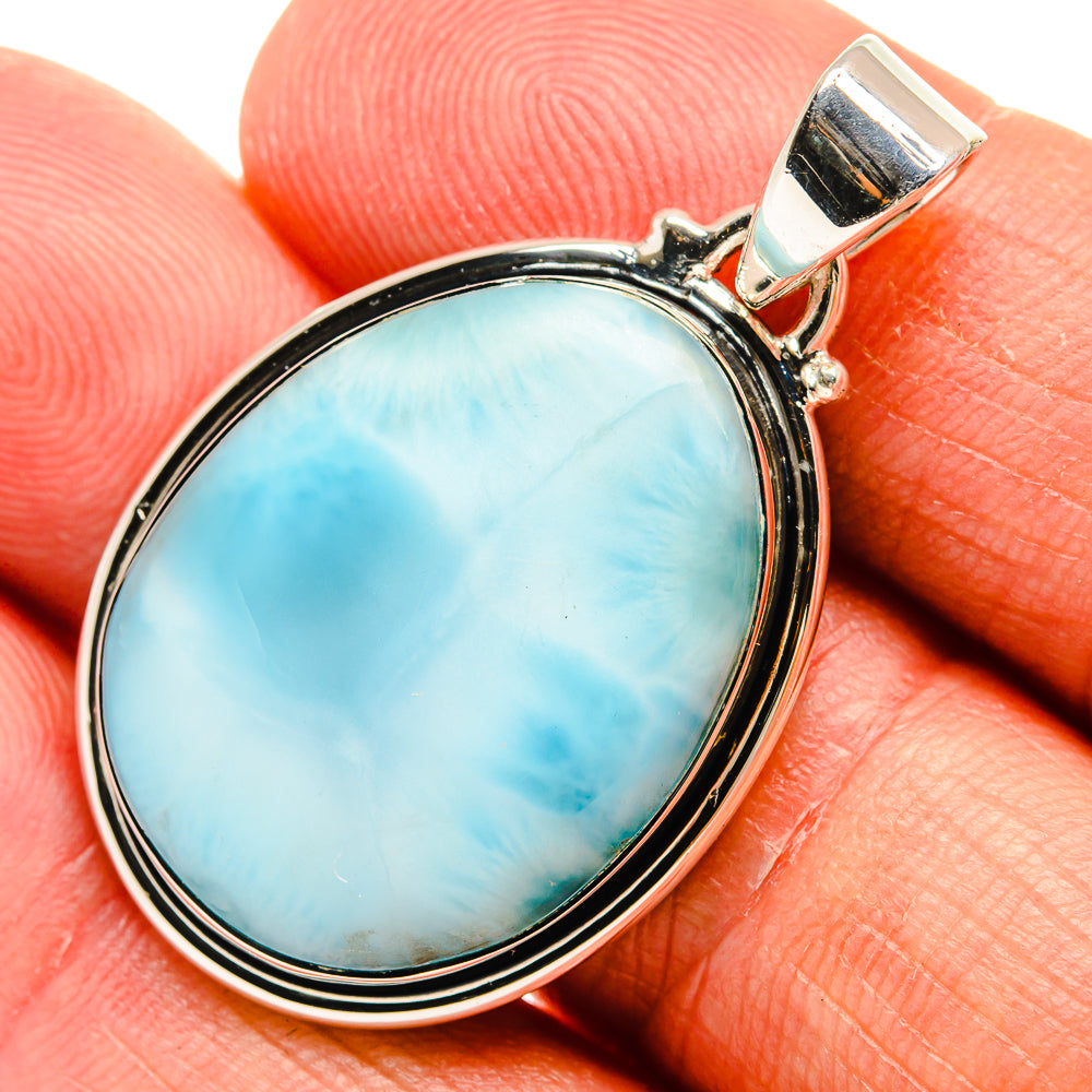 Larimar Pendants handcrafted by Ana Silver Co - PD24831