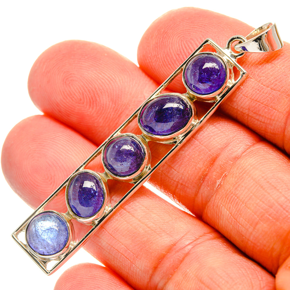 Tanzanite Pendants handcrafted by Ana Silver Co - PD24876
