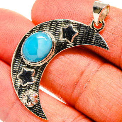 Larimar Pendants handcrafted by Ana Silver Co - PD24888
