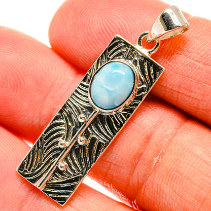 Larimar Pendants handcrafted by Ana Silver Co - PD24893