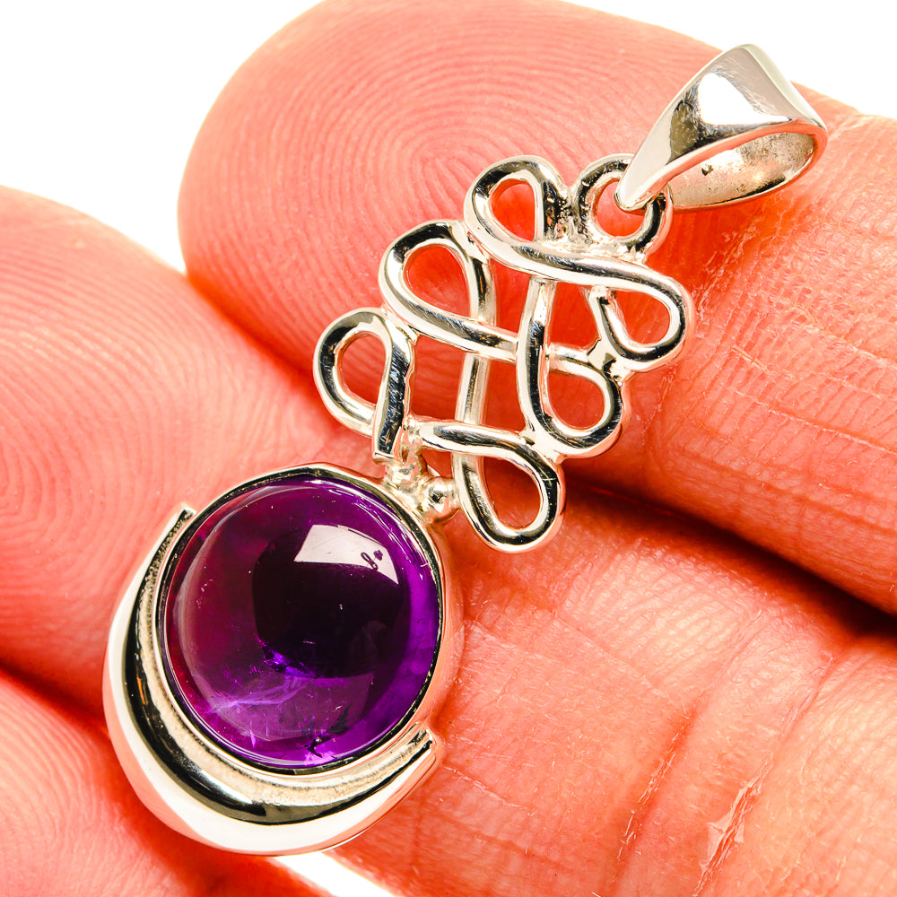 Amethyst Pendants handcrafted by Ana Silver Co - PD24897