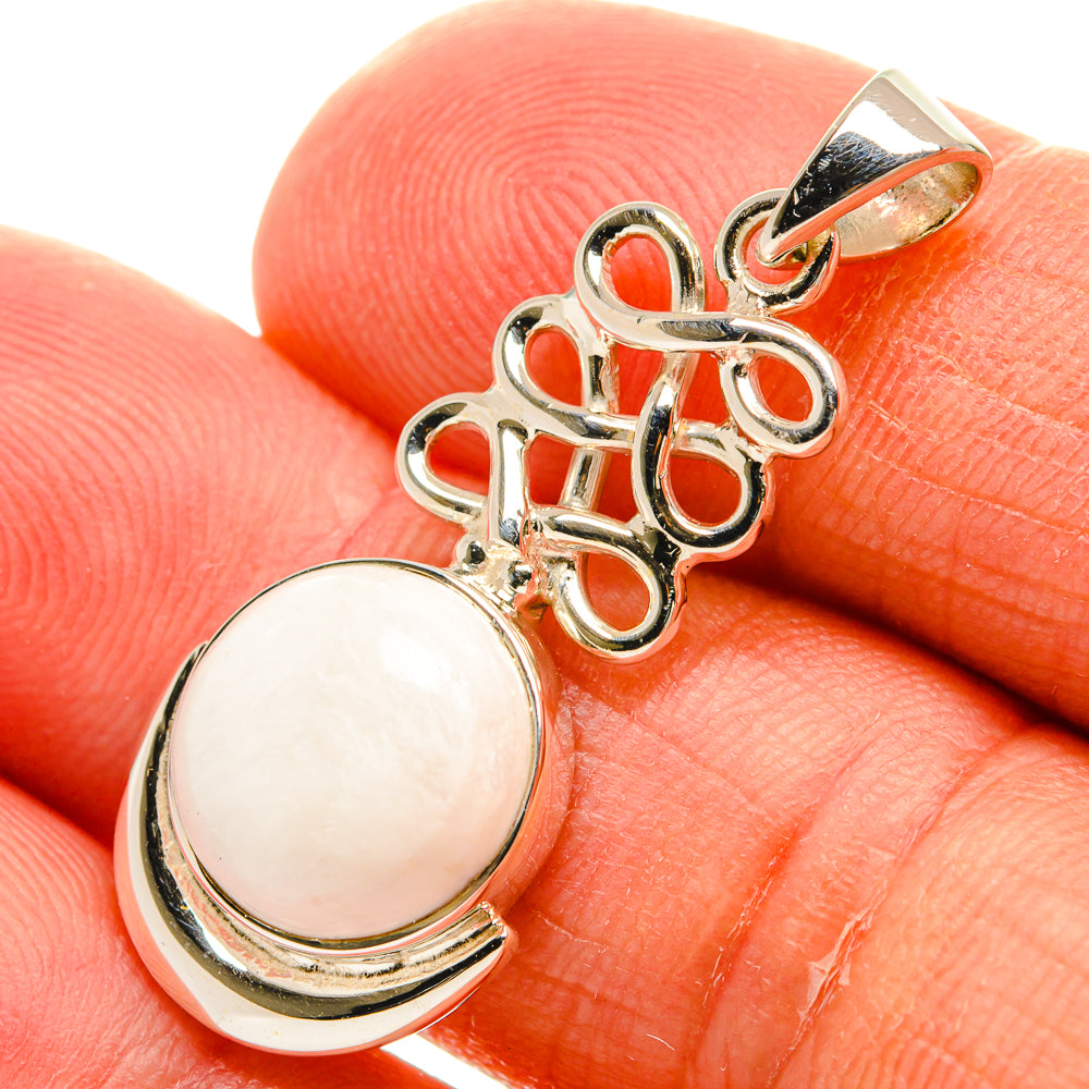 Rainbow Moonstone Pendants handcrafted by Ana Silver Co - PD24898