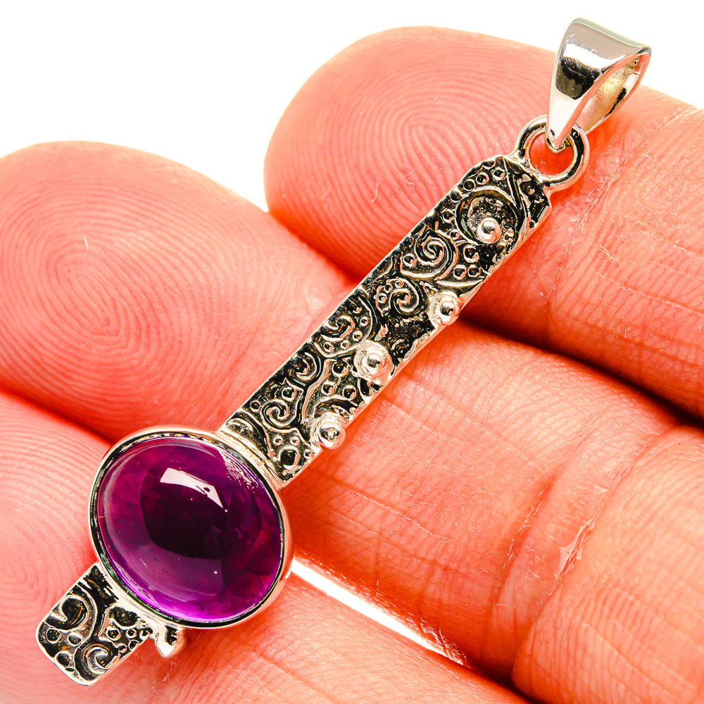 Amethyst Pendants handcrafted by Ana Silver Co - PD24901