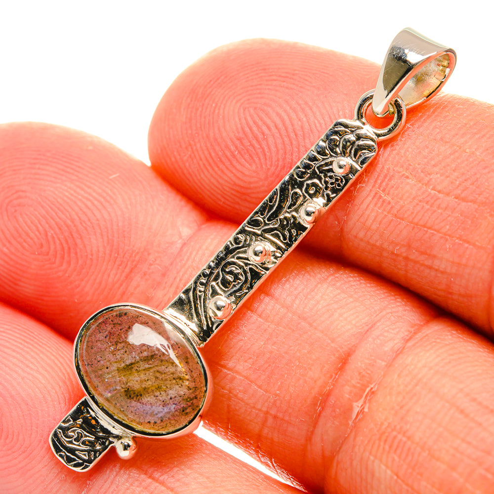Labradorite Pendants handcrafted by Ana Silver Co - PD24903
