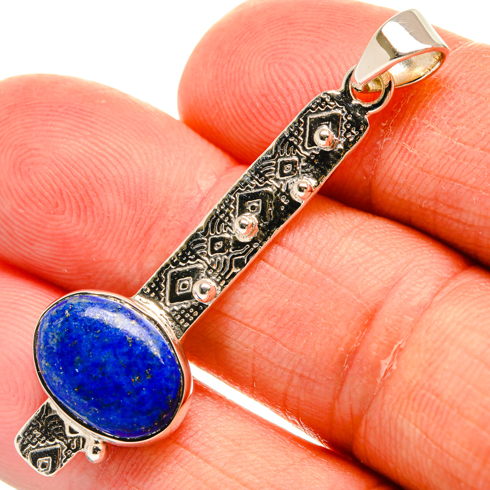 Lapis Lazuli Pendants handcrafted by Ana Silver Co - PD24905
