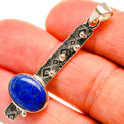 Lapis Lazuli Pendants handcrafted by Ana Silver Co - PD24905
