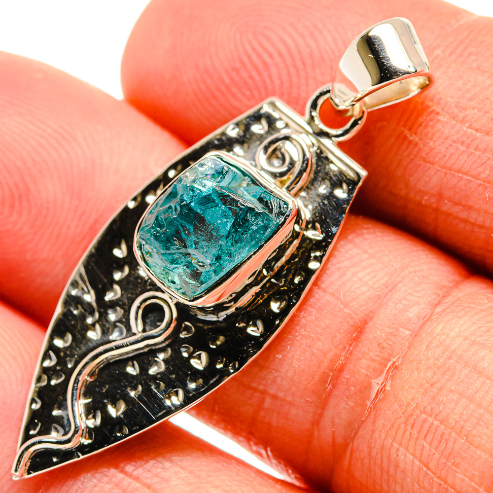 Apatite Pendants handcrafted by Ana Silver Co - PD24906