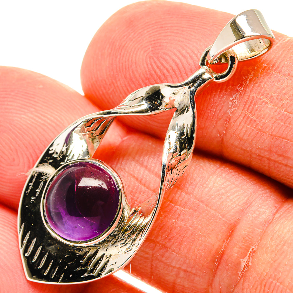 Amethyst Pendants handcrafted by Ana Silver Co - PD24913