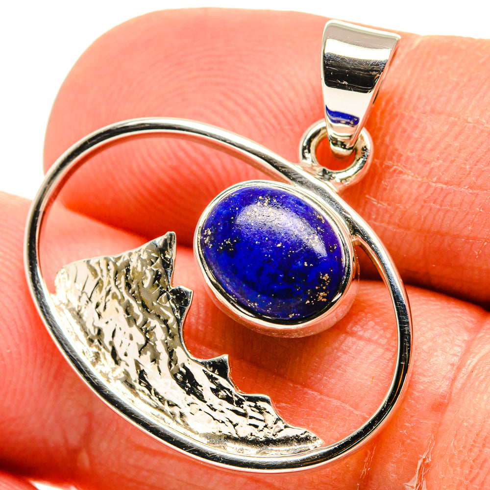 Lapis Lazuli Pendants handcrafted by Ana Silver Co - PD24942